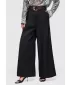 Pantaloni de dama OMBRE OW-PA-E0019 NEGRU