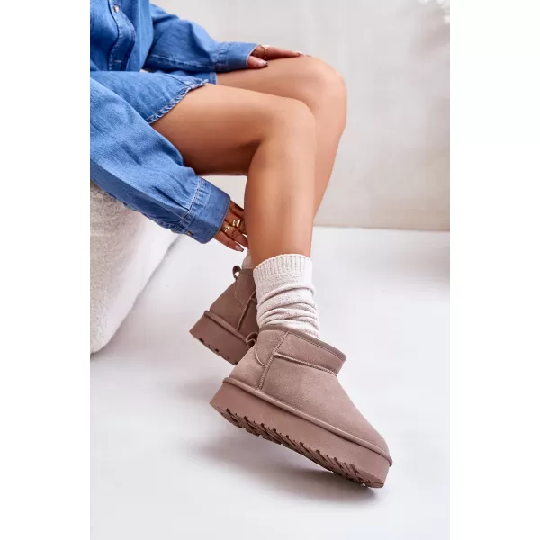  Pantofi de dama BOTO W5828 KAKI 