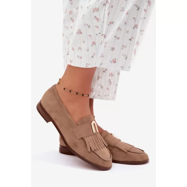  Mocasini de dama BOTO 3742 KAKI 