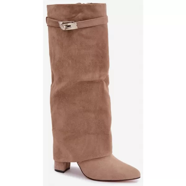  Cizme de dama BOTO CLS-657 NISIP 