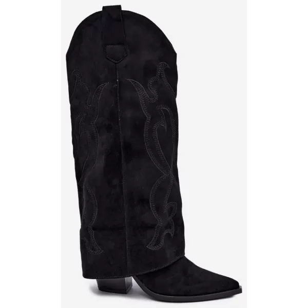  Cizme de dama BOTO 2588A NEGRU 