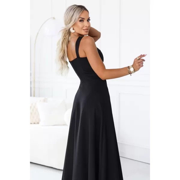  Rochie NUMOCO 633-8 NEGRU 