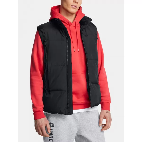  Vesta pentru bărbați UNDER ARMOUR LIMITLESS DOWN VEST 1384642-001 NEGRU 