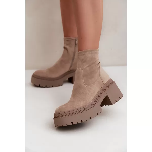  Pantofi de dama BOTO 9670A-1 KAKI 