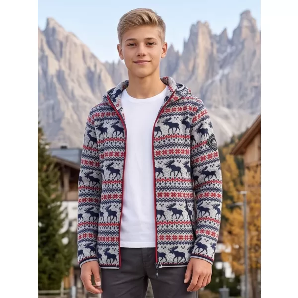 Pulover cald pentru copii ALPINE PRO NORESO VARIANTA INALTA PB 