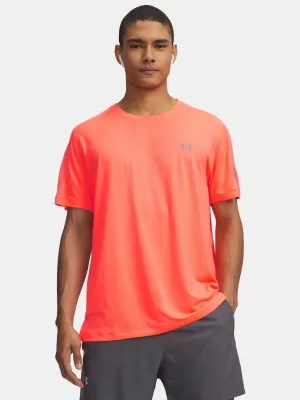 Tricou pentru bărbați UNDER ARMOUR VELOCITI REFLCT SS 6009518-824 PORTOCALE