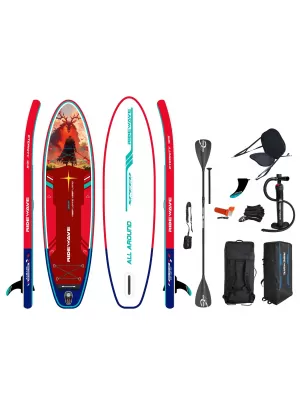 Placă cu vâsle RIDEWAVE EMBERED 10'6'' COMBO NEDETERMINAT