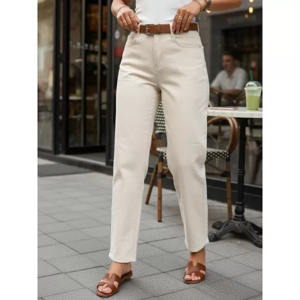 Pantaloni de dama DSTREET UY3057 ECRU 