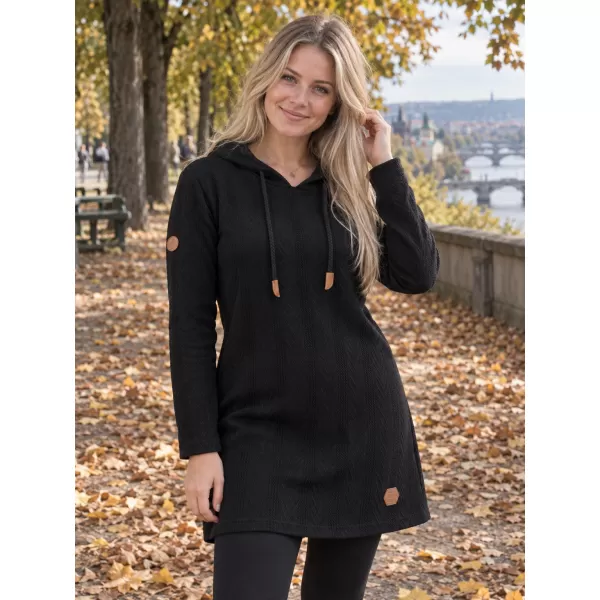  Hanorac de dama ALTISPORT INA NEGRU 