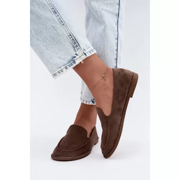  Mocasini de dama BOTO 9889 TAUPE 