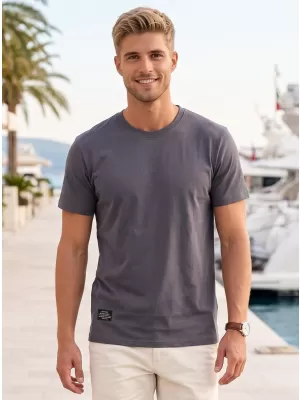 Tricou pentru bărbați ALTISPORT NP/ALMST20001 GRI ARDEZIE