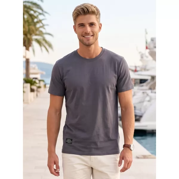  Tricou pentru bărbați ALTISPORT NP/ALMST20001 GRI ARDEZIE 