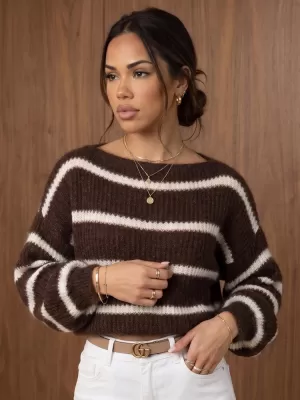Pulover de dama DSTREET MY2644 MARO