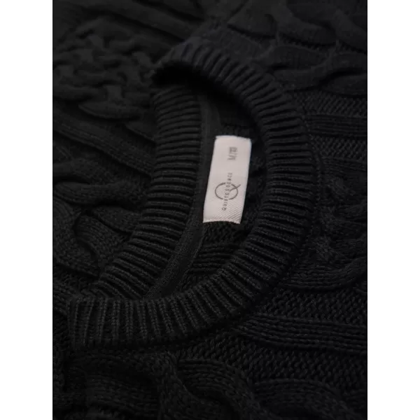  Pulover pentru bărbați OMBRE OM-SWSW-0191 NEGRU 