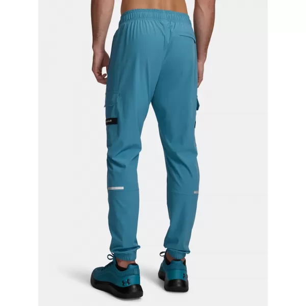  Pantaloni pentru bărbați UNDER ARMOUR UA TECH UTILITY WOVEN PANT 6004966-466 ALBASTRU 