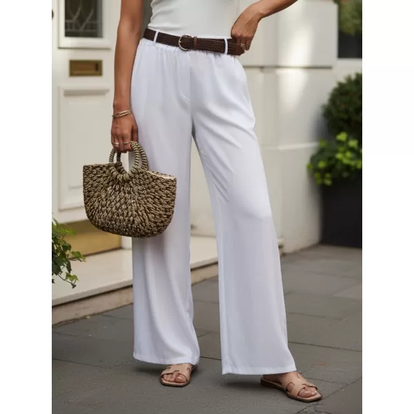  Pantaloni de dama DSTREET UY3067 ALB 