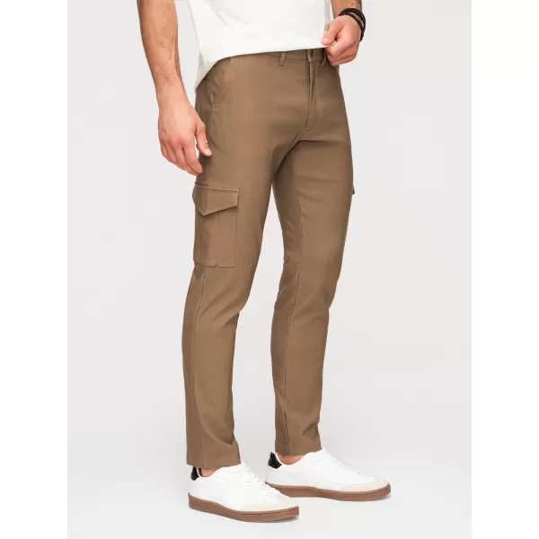  Pantaloni pentru bărbați OMBRE P1515 MĂSLINE 