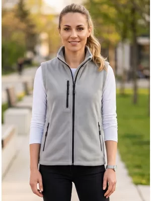 Vesta de dama fleece MALFINI EXIT W-525 GRI DESCHIS