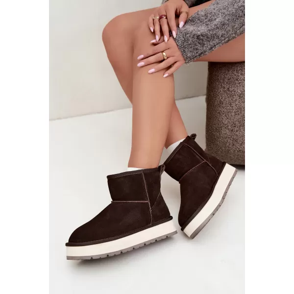  Pantofi de dama BIG STAR SHOES UU274693 MARO/BEJ 