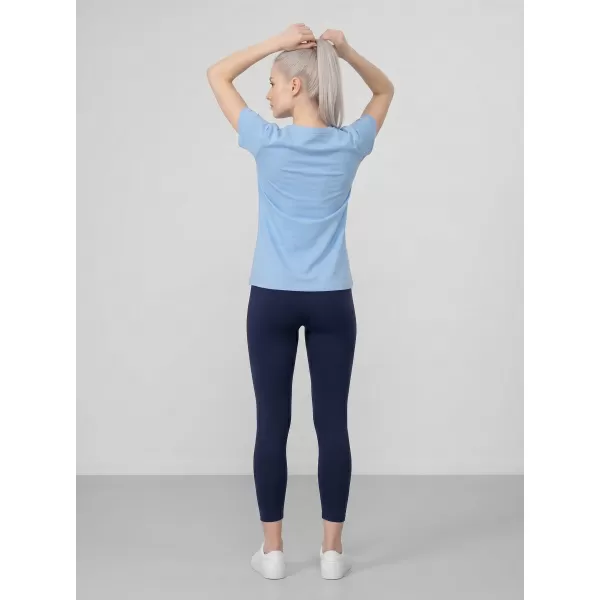  Tricou de damă 4F WMM00TTSHF3308 DENIM 