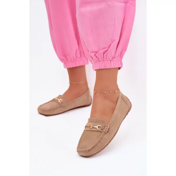  Mocasini de dama BOTO FT247 KAKI 