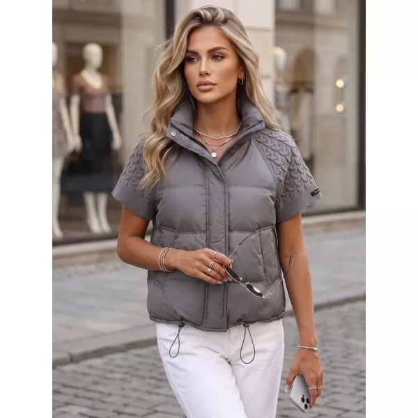  Geaca de dama DSTREET TY5926 GRI ÎNCHIS 