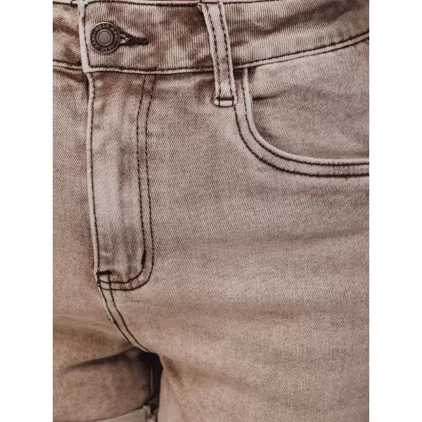  Pantaloni scurți de damă DSTREET SY0554 BEJ 