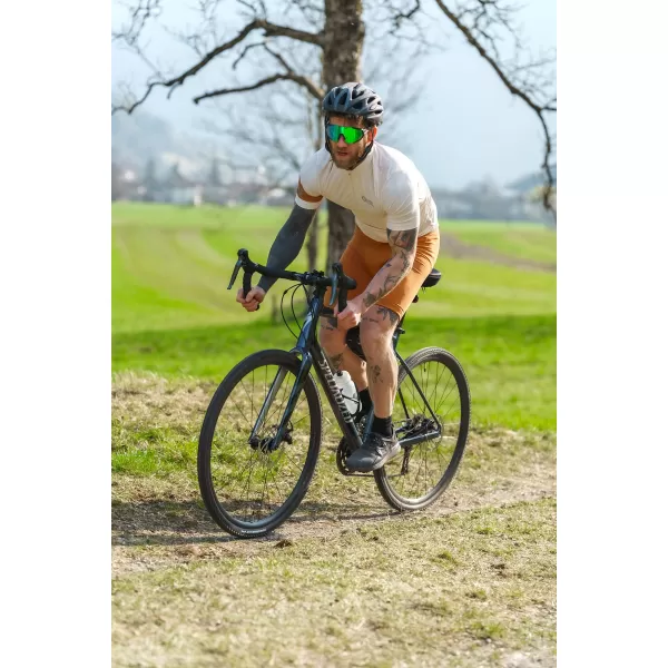  Tricou de ciclism pentru bărbați NORDBLANC CAMEL NBSMF8079 BEJ 