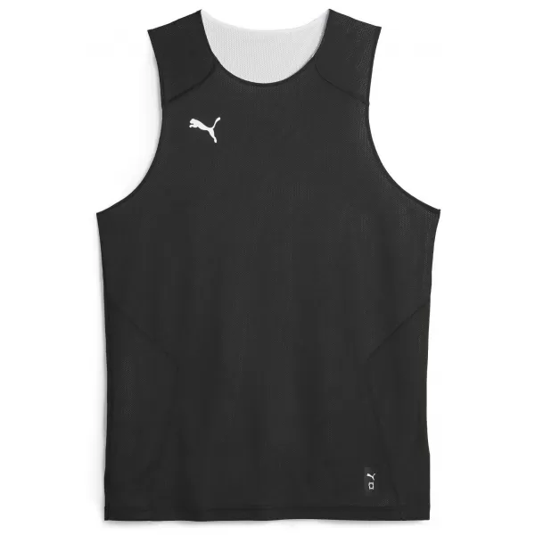  Tricou reversibil pentru bărbați PUMA REVERSIBLE PRACTICE JERSEY 676640-01 PUMA NEGRU 