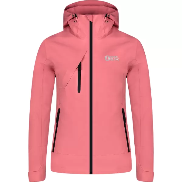  Jachetă impermeabilă pentru femei NORDBLANC BOURNE NBSJL8317 ROZ 