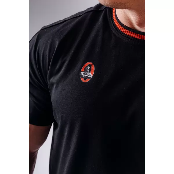  Tricouri pentru bărbați NEBBIA OLYMPIA MUSCLE COVER 942 NEGRU 