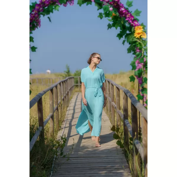  Rochie NORDBLANC DIANE NBSLD8245 ALBASTRU 