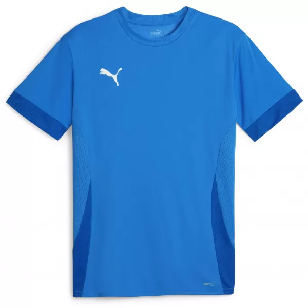  Tricou pentru bărbați PUMA TEAMGOAL MATCHDAY JERSEY 705747-02 E.BLU.LEMON/WHITE/TEAM ROYAL 