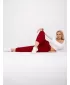 Pantaloni de trening pentru femei BASIC FEEL GOOD RV-DR-6331.86 BURGUNDIA