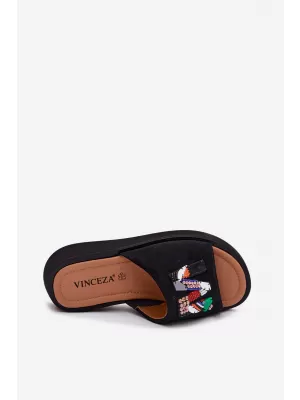 Papuci de damă VINCEZA 66942 NEGRU