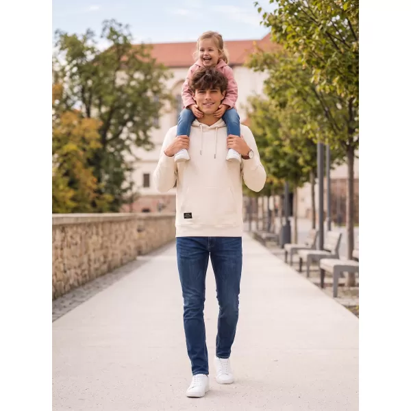  Hanorac pentru bărbați ALTISPORT NP/ALMST44001 NATURAL 