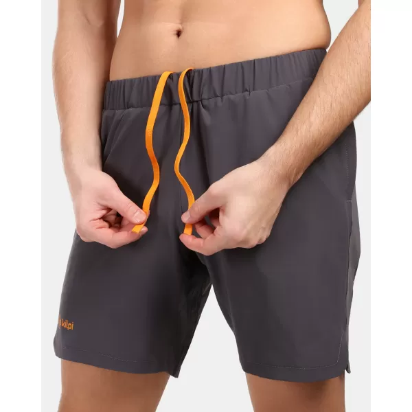  Pantaloni scurți pentru bărbați KILPI BRAY-M 1M0415KI GRI ÎNCHIS 