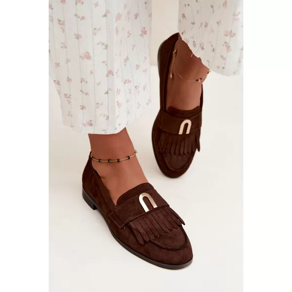  Mocasini de dama BOTO 3742 MARO 