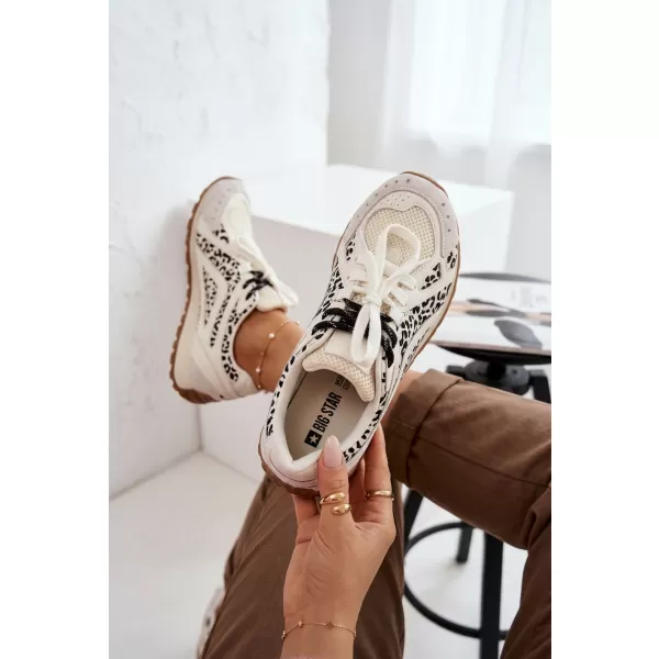  Adidași de damă BIG STAR SHOES TT274548 ALB 