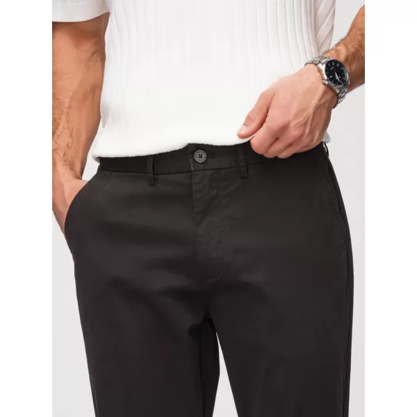  Pantaloni pentru bărbați OMBRE OM-PACP-0293 NEGRU 