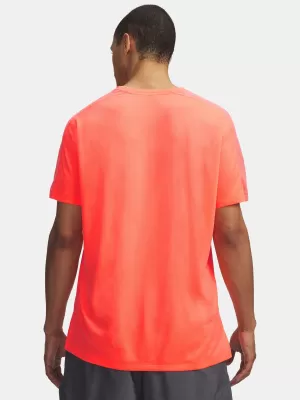 Tricou pentru bărbați UNDER ARMOUR VELOCITI REFLCT SS 6009518-824 PORTOCALE