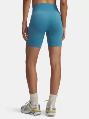 Pantaloni scurți de damă UNDER ARMOUR VANISH SEAMLESS SHORT 6000648-466 ALBASTRU