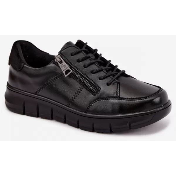  Botine de dama VINCEZA 133130 NEGRU 