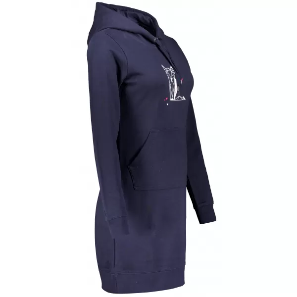 Hanorac prelungit dama ALTISPORT ALW091419 ALBASTRU MARIN 
