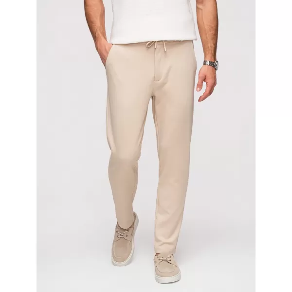  Pantaloni pentru bărbați OMBRE OM-PACP-0292 BEJ 