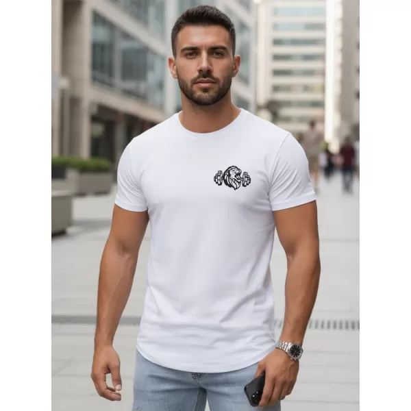  Tricou pentru bărbați DSTREET NX5084R ALB 