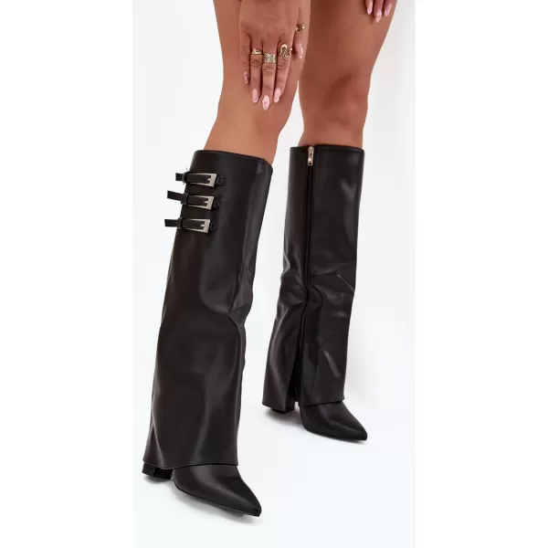  Cizme de dama BOTO C-354 NEGRU 