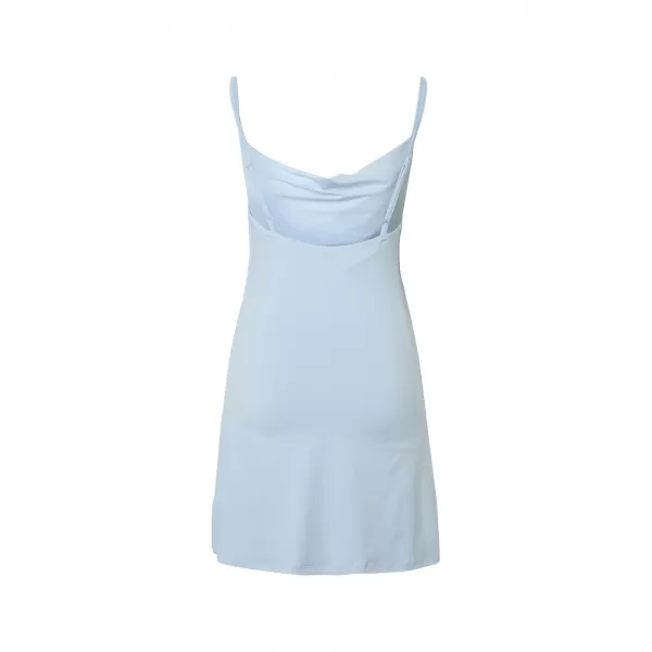  Rochie URBAN CLASSICS TB8182 ÎNGHEAȚĂ ALBASTRU 