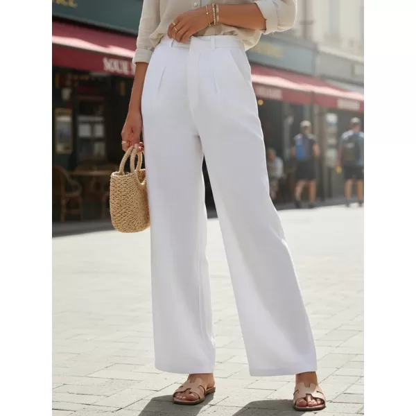  Pantaloni de dama DSTREET UY3078 ALB 