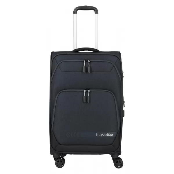  Valiză TRAVELITE Kick Off 4w M exp ANTRACIT 